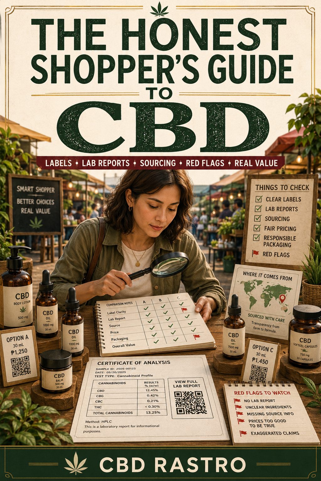 The Honest Shopper's Guide to CBD — eBook cover